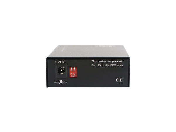 GVT-2003 RJ45 to ST Gigabit Ethernet Media Converter, Single-Mode Fiber, 1310nm, 20km