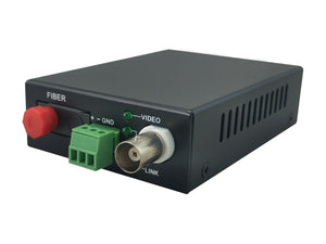 Kit extensor de fibra óptica BNC de 1 canal AVF-1101