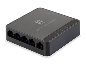 Conmutador Ethernet rápido de 5 puertos FEU-0512