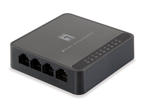 Conmutador Ethernet rápido de 8 puertos FEU-0812