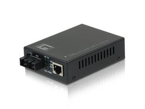 FVT-2001 Conversor de medios Fast Ethernet RJ45 a SC, fibra multimodo, 2 km