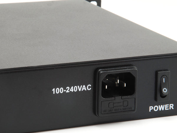 Conmutador PoE Gigabit de 24 puertos GEP-2421, 802.3af/at PoE