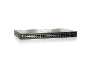 Conmutador Fast Ethernet de 51 puertos GSW-5150, 2 Gigabit RJ45, 1 Gigabit SFP