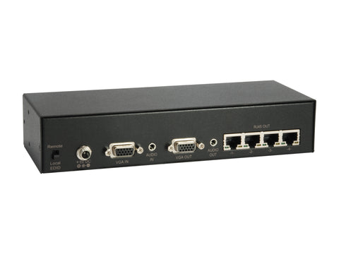 HVE-9114VT HDMI VGA 300m UTP Extensor Transmisor 4 puertos