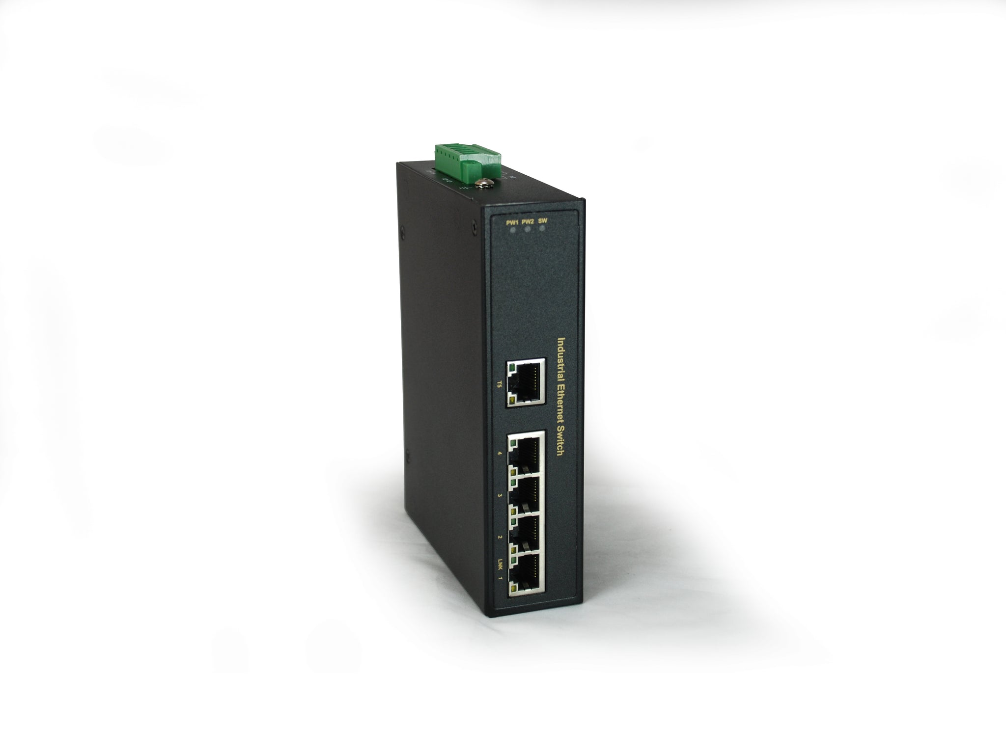 Conmutador industrial Fast Ethernet de 5 puertos IFS-0501, -40?øC a 75?øC