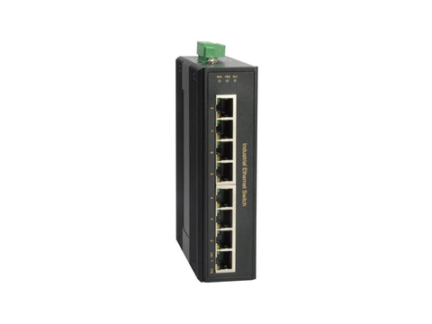 Conmutador PoE Gigabit Ethernet industrial de 8 puertos IGP-0802, 8POE