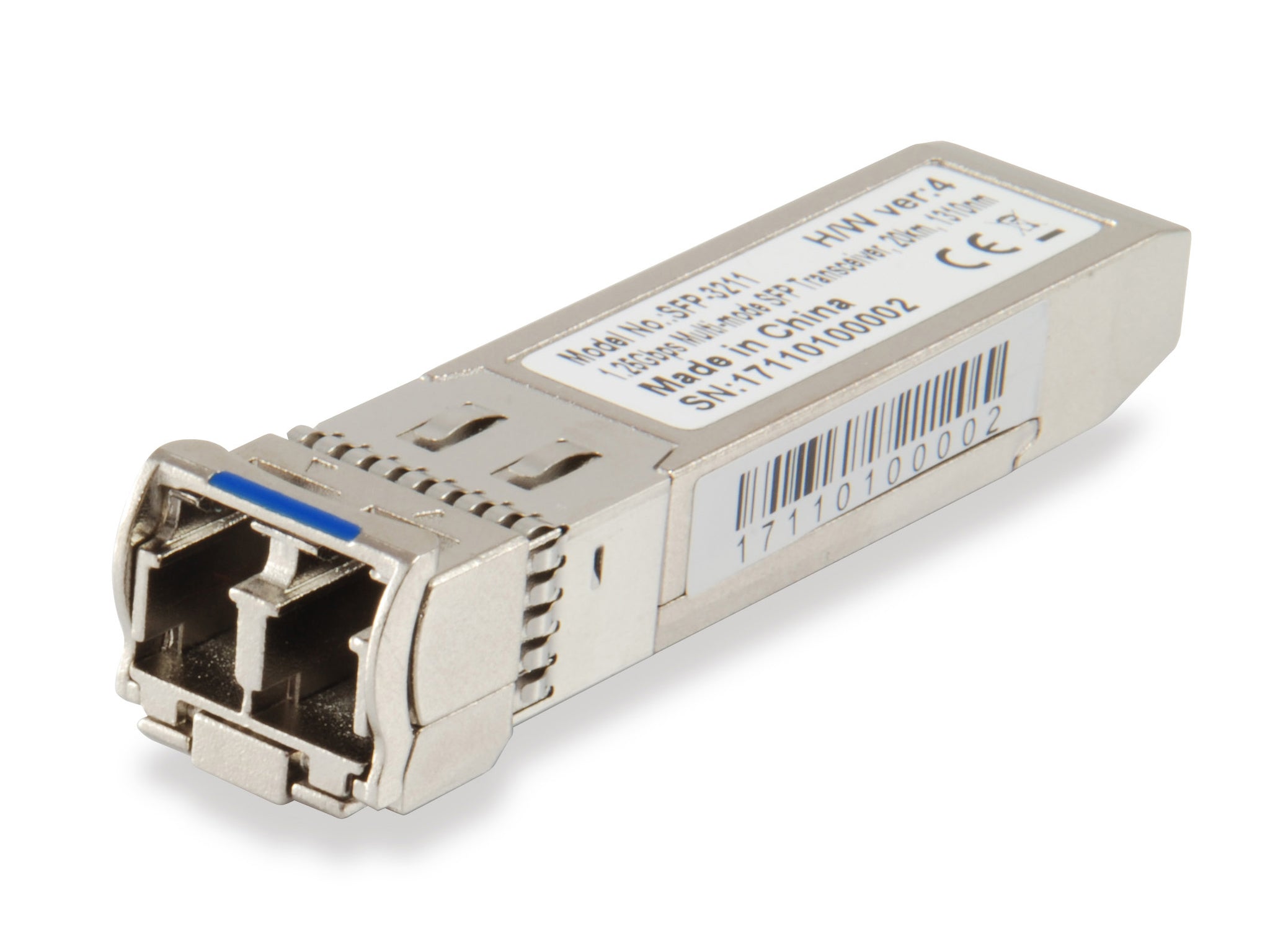 SFP-3211 Transceptor SFP monomodo de 1,25 Gbps, 20 km, 1310 nm